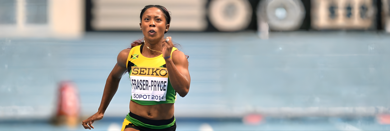 Intense runner exercising above lactate threshold