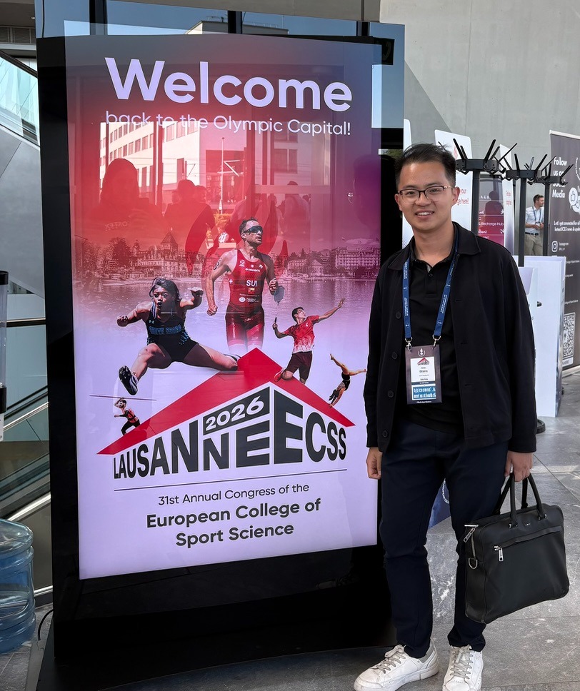 Kenny Oktavius at ECSS 2026 in Lausanne