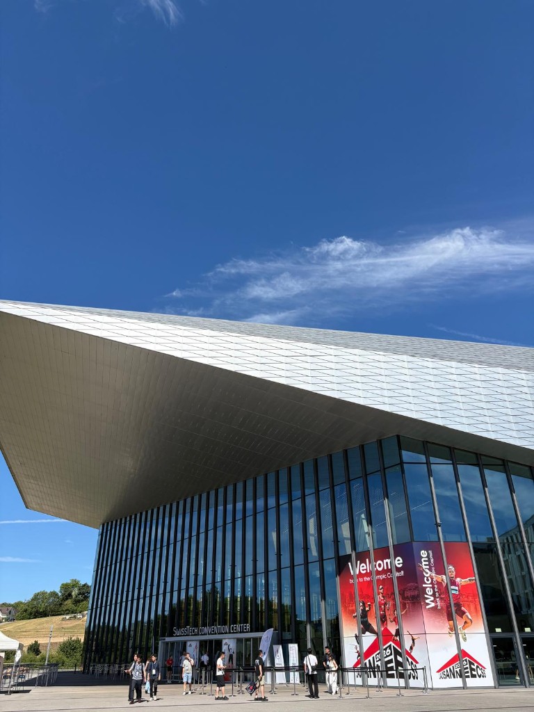 SwissTech Convention Center during the ECSS 2026 congress in Lausanne