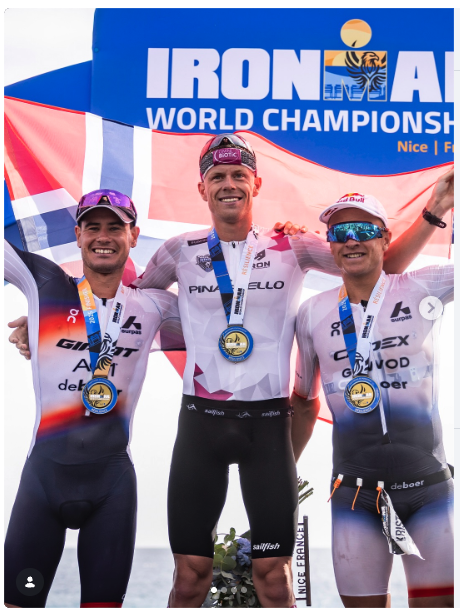Ironman World Championship in Kona — athletes racing under the Hawaiian sun